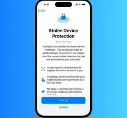 达川苹果授权维修店分享被盗设备保护功能开启方法