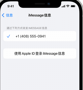 达川apple维修iPhone上无法正常发送iMessage信息