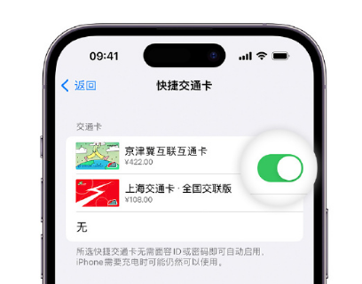 达川apple维修点分享iPhone上更换Apple Pay快捷交通卡手绘卡面 