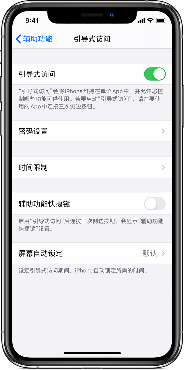 达川苹果手机维修分享如何在 iPhone 上退出引导式访问 