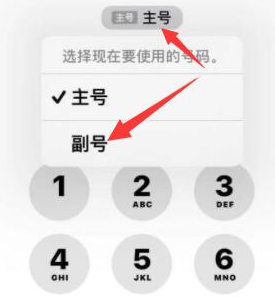 达川苹果14维修店分享iPhone 14 Pro Max使用副卡打电话的方法 